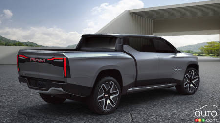 Ram 1500 Revolution BEV : des détails sur la 3e rangée de sièges du concept